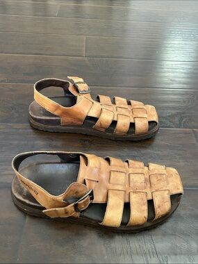 Mephisto Tatuis Chestnut leather upper shoes men’s size 10 Read